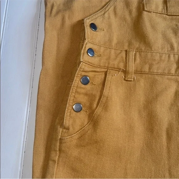 Wild Honey Overalls Yellow Size M - Picture 5 of 10
